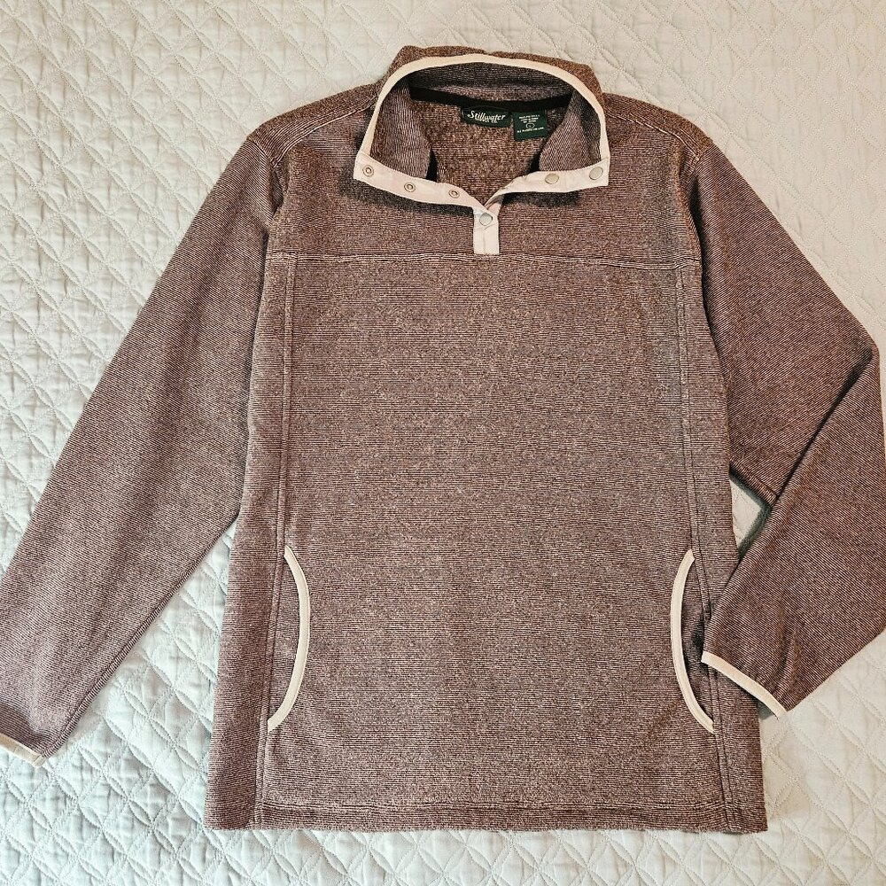 Stillwater Supply Co Men's Sweater Sweatshirt  Retro Vintage Long Sleeves Size L
